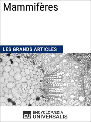 cover image of Mammifères